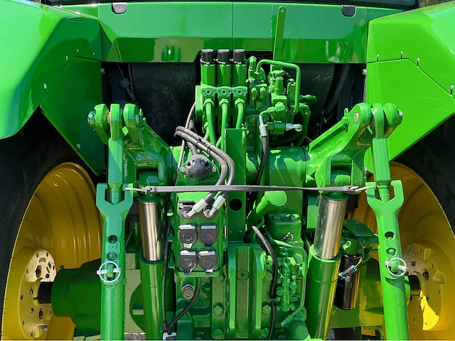 2003 john deere 7710 vierwielaangedreven landbouwtractor gerestaureerd - afbeelding 5 van  56