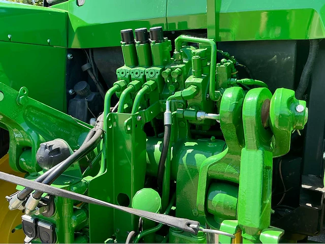 2003 john deere 7710 vierwielaangedreven landbouwtractor gerestaureerd - afbeelding 11 van  56