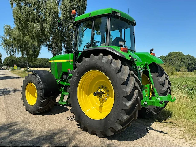 2003 john deere 7710 vierwielaangedreven landbouwtractor gerestaureerd - afbeelding 12 van  56