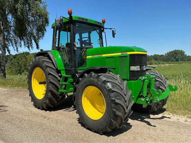 2003 john deere 7710 vierwielaangedreven landbouwtractor gerestaureerd - afbeelding 53 van  56