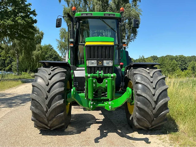 2003 john deere 7710 vierwielaangedreven landbouwtractor gerestaureerd - afbeelding 54 van  56