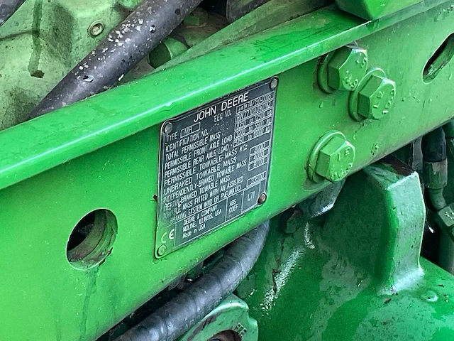 2003 john deere 7710 vierwielaangedreven landbouwtractor - afbeelding 28 van  34