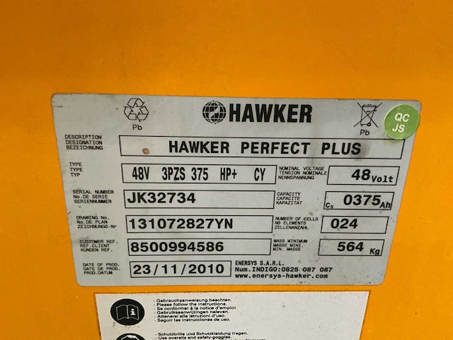 2003 jungheinrich kms100 stapelaar - afbeelding 25 van  26