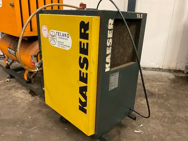 2003 kaeser epc 340-100 zuigercompressor met luchtdroger - afbeelding 4 van  13