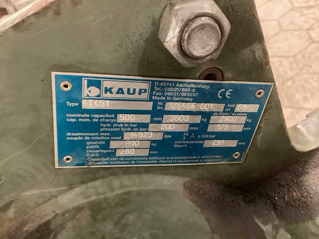 2003 kaup 4t451 rotator - afbeelding 7 van  7