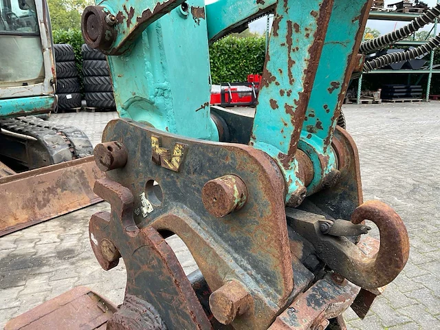2003 kobelco sk70sr-1e midigraafmachine - afbeelding 9 van  33