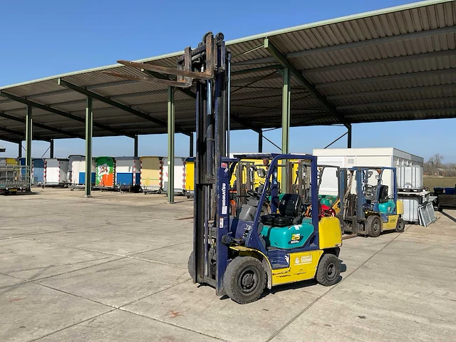 2003 komatsu fg25ht-14 vorkheftruck - afbeelding 6 van  15