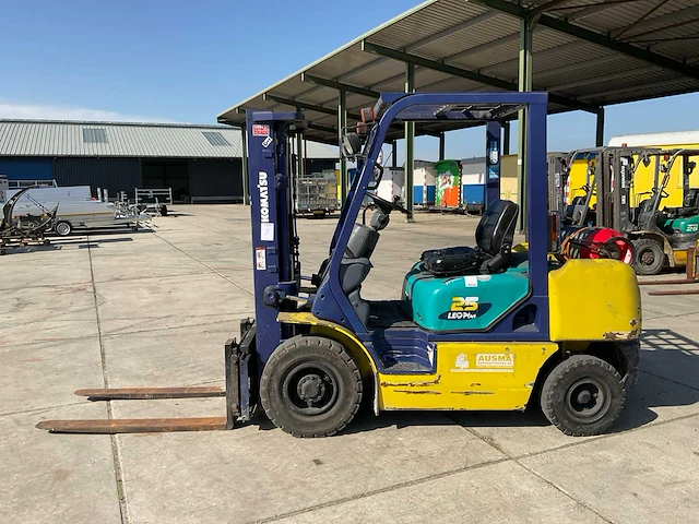 2003 komatsu fg25ht-14 vorkheftruck - afbeelding 8 van  15