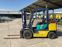 2003 komatsu fg25ht-14 vorkheftruck - afbeelding 8 van  15