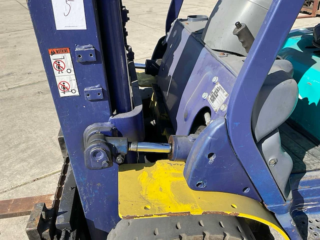 2003 komatsu fg25ht-14 vorkheftruck - afbeelding 13 van  15