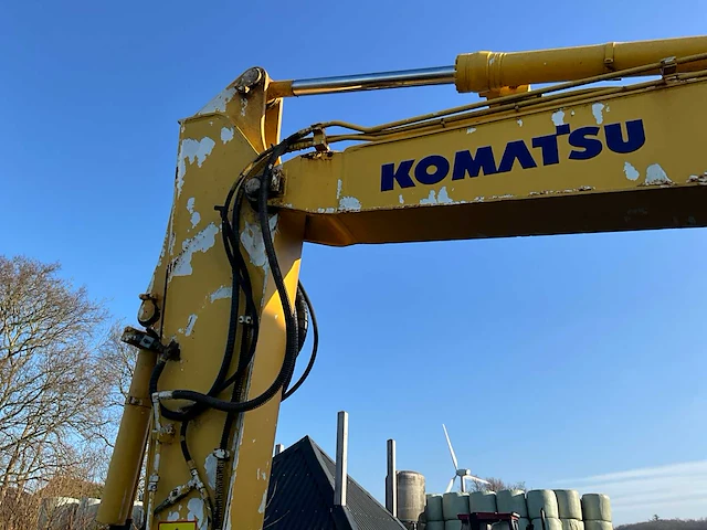 2003 komatsu pc160lc rupsgraafmachine - afbeelding 6 van  38