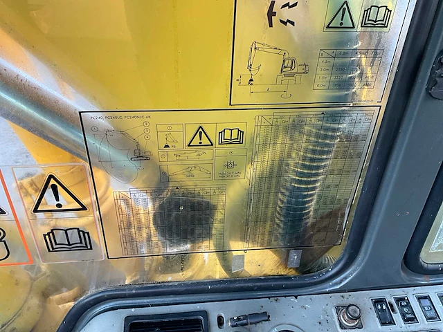 2003 komatsu pc160lc rupsgraafmachine - afbeelding 31 van  38
