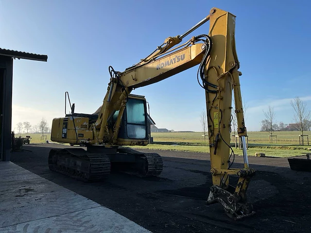 2003 komatsu pc160lc rupsgraafmachine - afbeelding 23 van  38