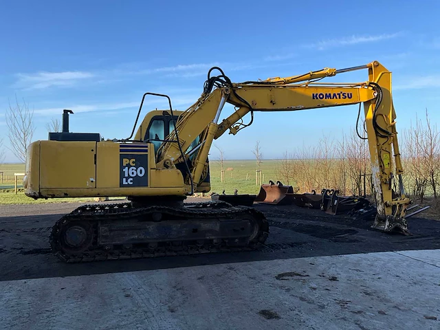2003 komatsu pc160lc rupsgraafmachine - afbeelding 37 van  38
