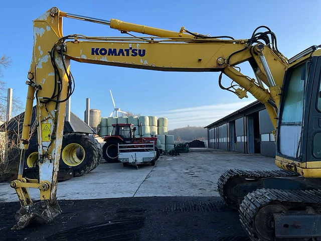 2003 komatsu pc160lc rupsgraafmachine - afbeelding 38 van  38