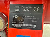 2003 kuhn fc313 maaimachine - afbeelding 10 van  18