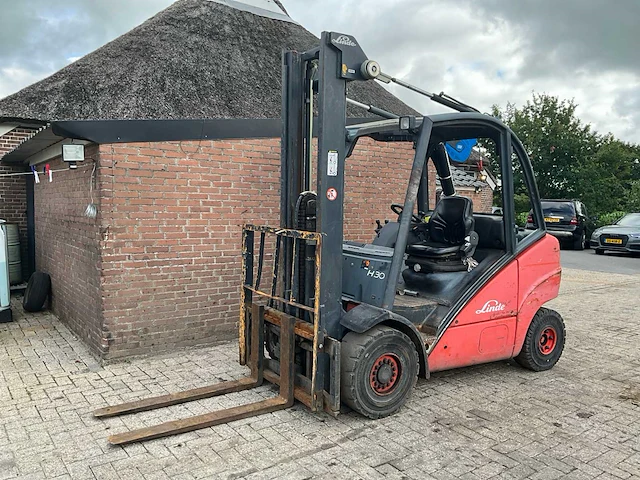 2003 linde h30 vorkheftruck - afbeelding 1 van  22