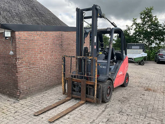 2003 linde h30 vorkheftruck - afbeelding 16 van  22