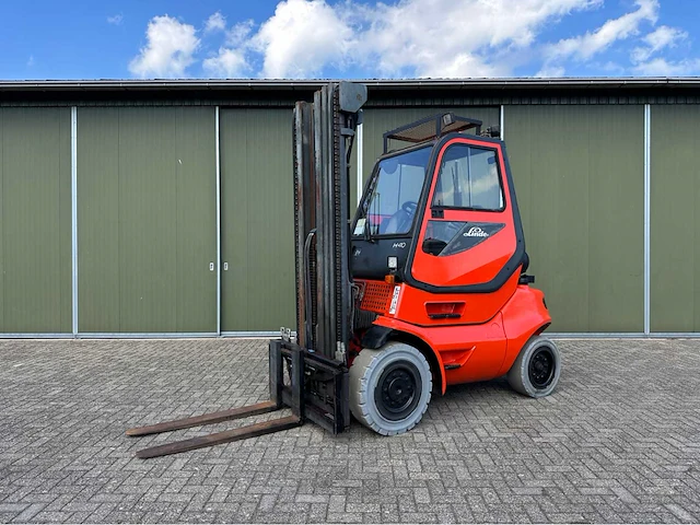 2003 linde h40t-04 vorkheftruck - afbeelding 1 van  30