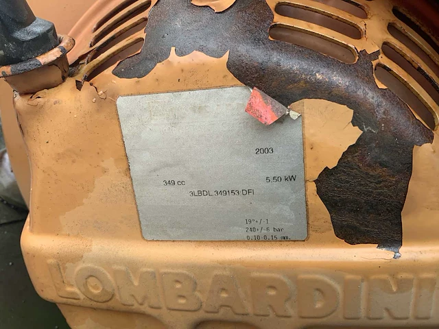 2003 lombardini stroomgenerator - afbeelding 2 van  11