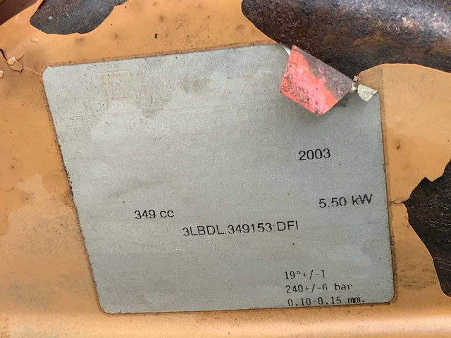 2003 lombardini stroomgenerator - afbeelding 3 van  11