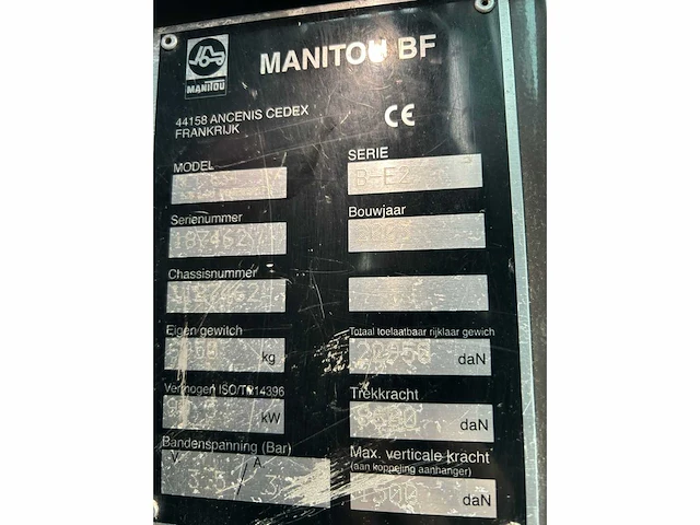 2003 manitou mlt634 verreikers - afbeelding 31 van  38