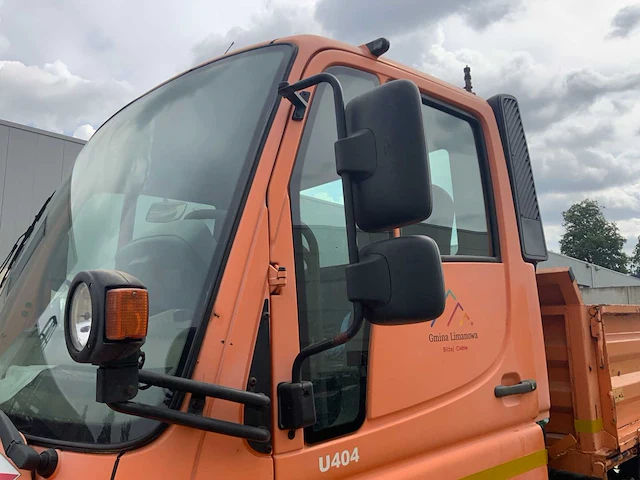 2003 mercedes-benz unimog u300 vrachtwagen 3-zijdige kipper - afbeelding 4 van  45