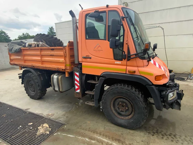 2003 mercedes-benz unimog u300 vrachtwagen 3-zijdige kipper - afbeelding 12 van  45