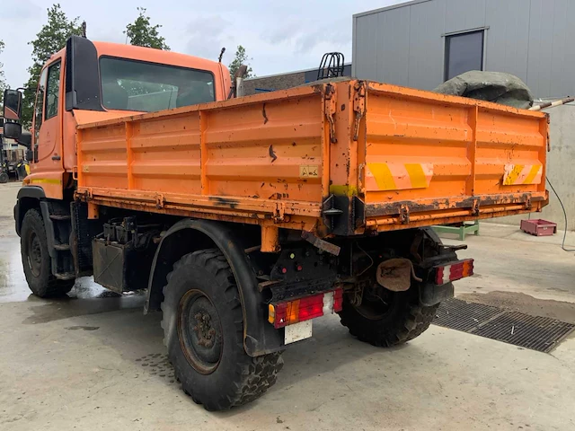 2003 mercedes-benz unimog u300 vrachtwagen 3-zijdige kipper - afbeelding 34 van  45