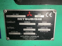 2003 mitsubishi fb20kc vorkheftruck - afbeelding 11 van  11