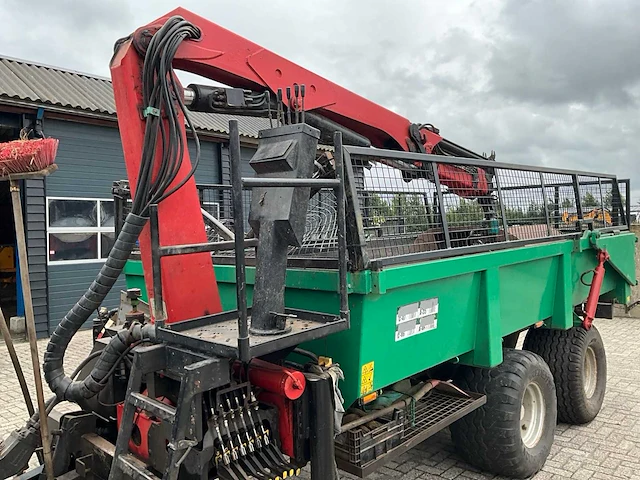 2003 mullie gt10k kipper met hydraulische laadkraan - afbeelding 3 van  32
