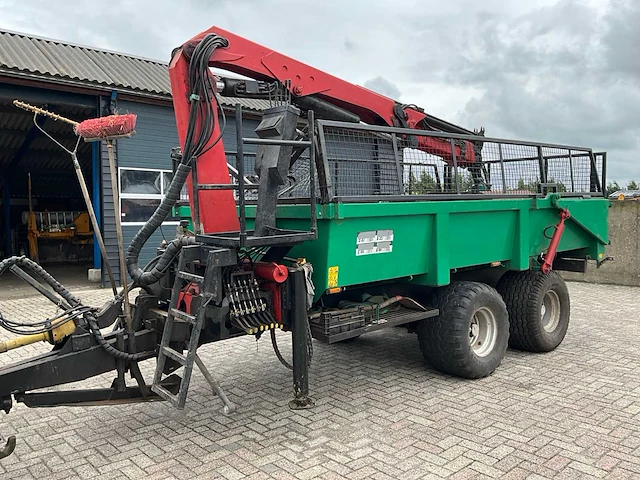 2003 mullie gt10k kipper met hydraulische laadkraan - afbeelding 1 van  32