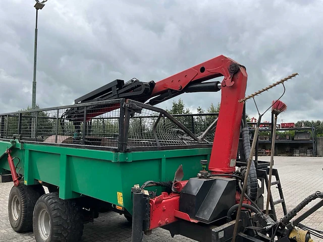 2003 mullie gt10k kipper met hydraulische laadkraan - afbeelding 15 van  32