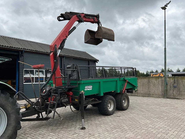 2003 mullie gt10k kipper met hydraulische laadkraan - afbeelding 12 van  32