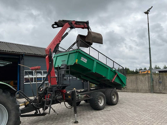 2003 mullie gt10k kipper met hydraulische laadkraan - afbeelding 23 van  32