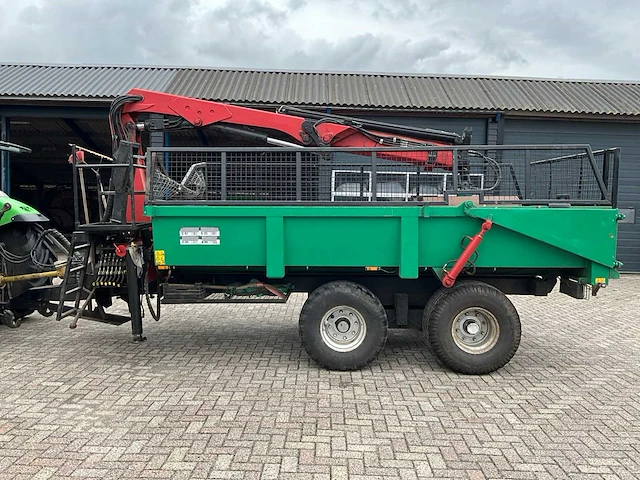 2003 mullie gt10k kipper met hydraulische laadkraan - afbeelding 27 van  32