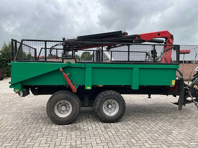 2003 mullie gt10k kipper met hydraulische laadkraan - afbeelding 28 van  32