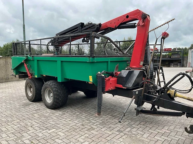 2003 mullie gt10k kipper met hydraulische laadkraan - afbeelding 29 van  32
