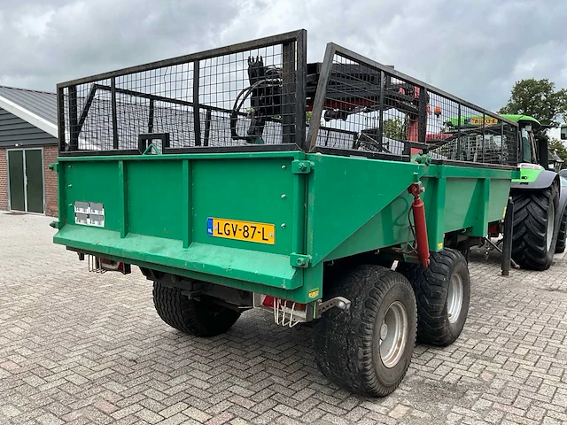 2003 mullie gt10k kipper met hydraulische laadkraan - afbeelding 30 van  32