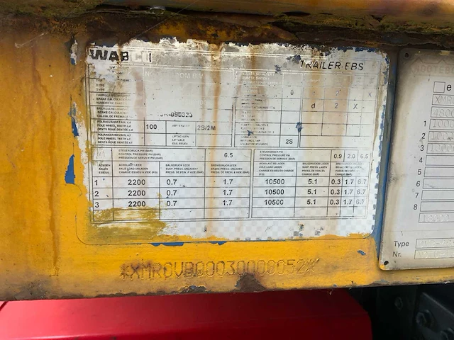 2003 nooteboom ovb-48-03v oplegger - afbeelding 18 van  34