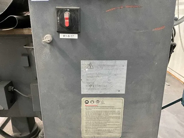2003 optimum multifrees opti mf 4 vario kolomboormachine - afbeelding 4 van  13