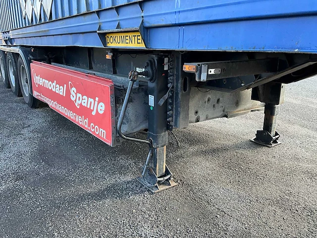 2003 pacton t3-007 container chassis met container oh-83-fd - afbeelding 6 van  25