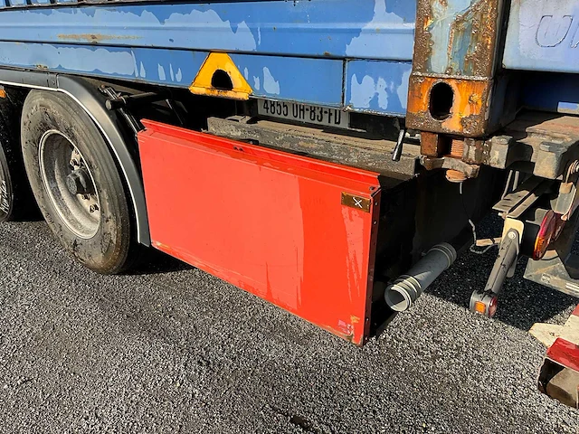 2003 pacton t3-007 container chassis met container oh-83-fd - afbeelding 8 van  25