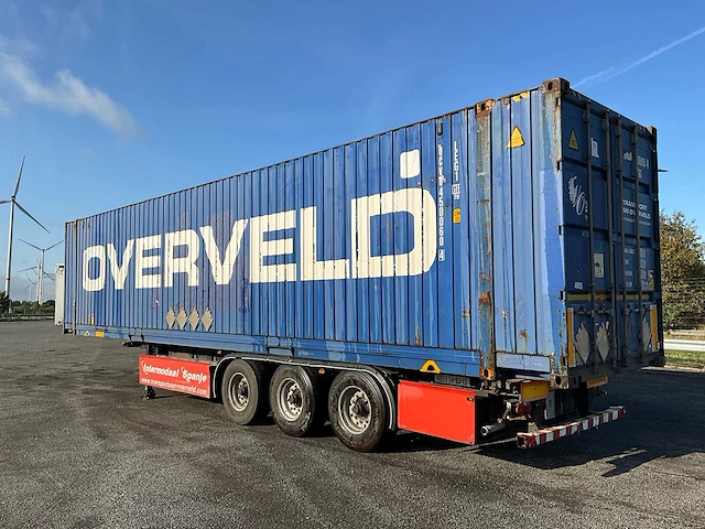 2003 pacton t3-007 container chassis met container oh-83-fd - afbeelding 19 van  25