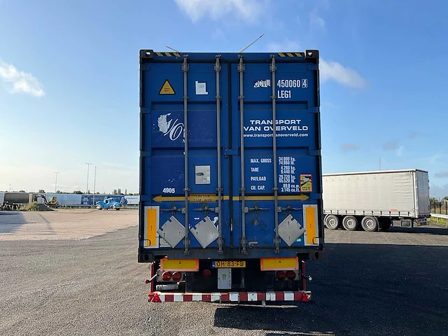 2003 pacton t3-007 container chassis met container oh-83-fd - afbeelding 20 van  25