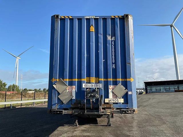 2003 pacton t3-007 container chassis met container oh-83-fd - afbeelding 23 van  25