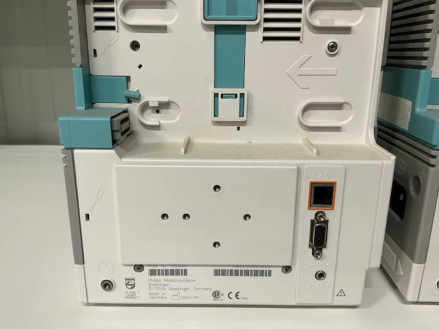 2003 philips m3046a patiëntmonitor (2x) - afbeelding 2 van  3