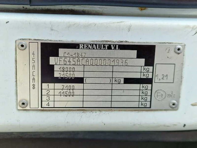 2003 renault midlum 270.18d vrachtwagen koelwagen - afbeelding 37 van  42