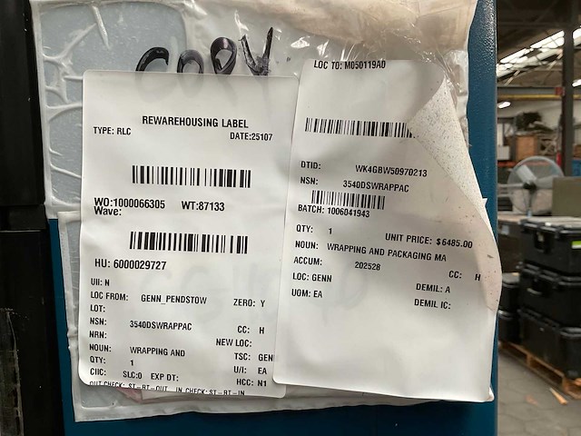 2003 robopac tp 306/fr palletfoliewikkelaar - afbeelding 12 van  12