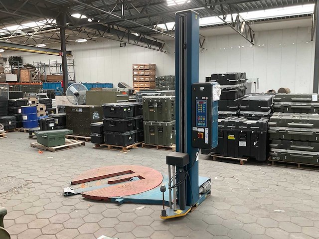 2003 robopac tp 306/fr palletfoliewikkelaar - afbeelding 1 van  12